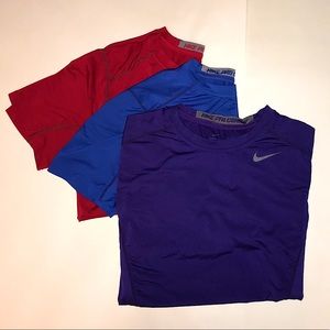 Men’s S Nike Pro Combat Athletic Tees